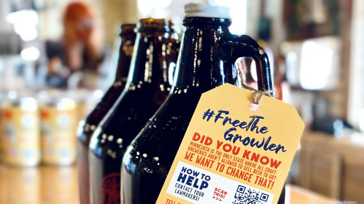 Indeed Brewing selling beer in Castle Danger growlers to highlight #FreeTheGrowler – Minneapolis / St. Paul Business Journal